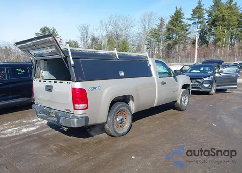 2009 GMC Sierra 1500 Work Truck из США, поврежденный, VIN 1GTEK14X99Z203877